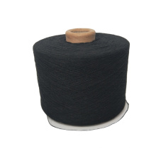 regenerated high twist or low twist ne8s black yarn